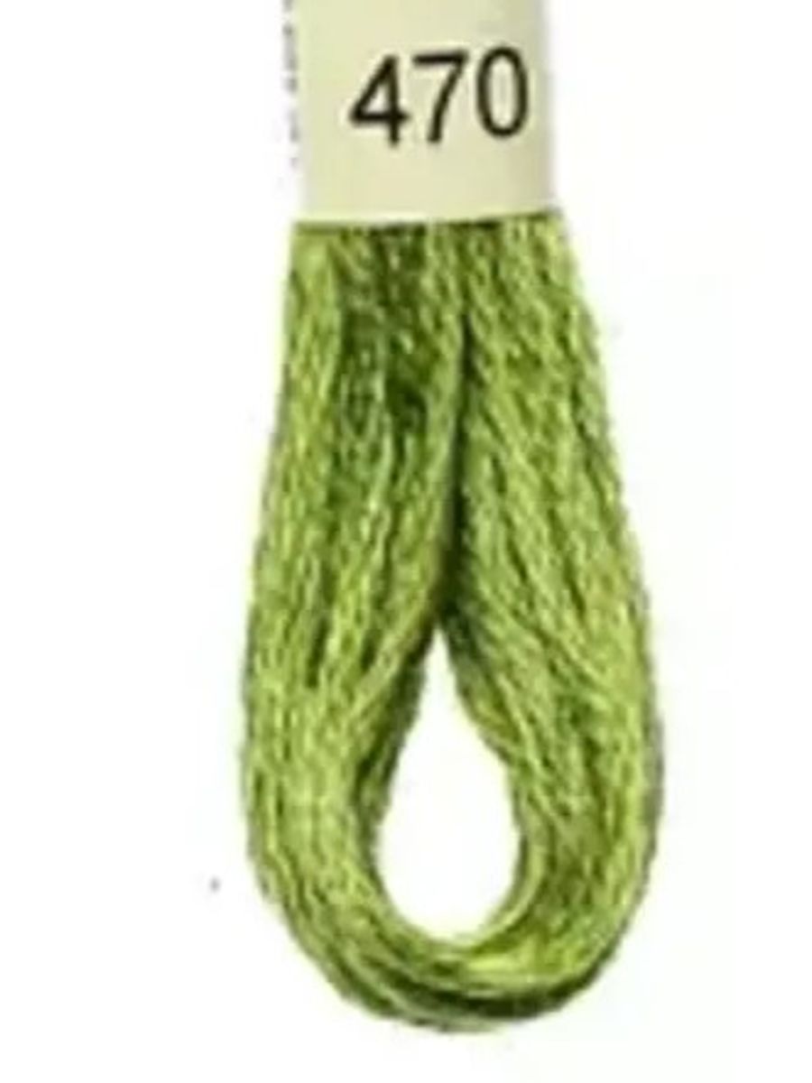 DMC Mouline No. 117 ensfarget brodergarn bomull