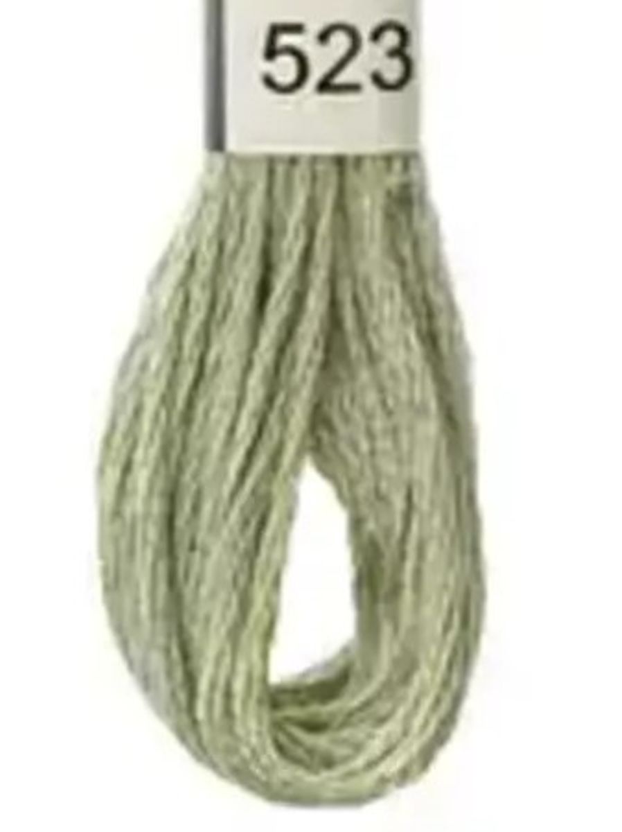 DMC Mouline No. 117 ensfarget brodergarn bomull