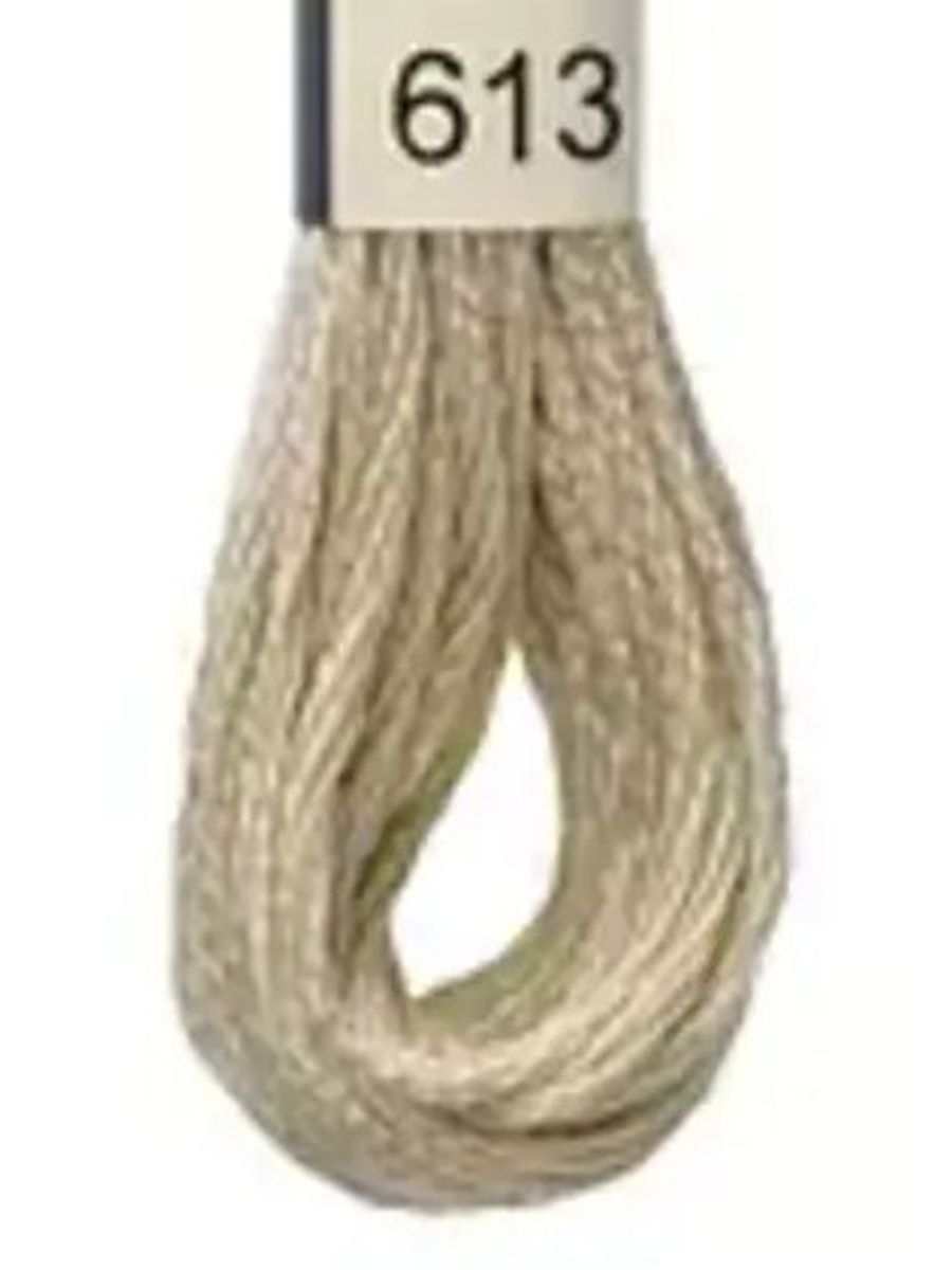 DMC Mouline No. 117 ensfarget brodergarn bomull
