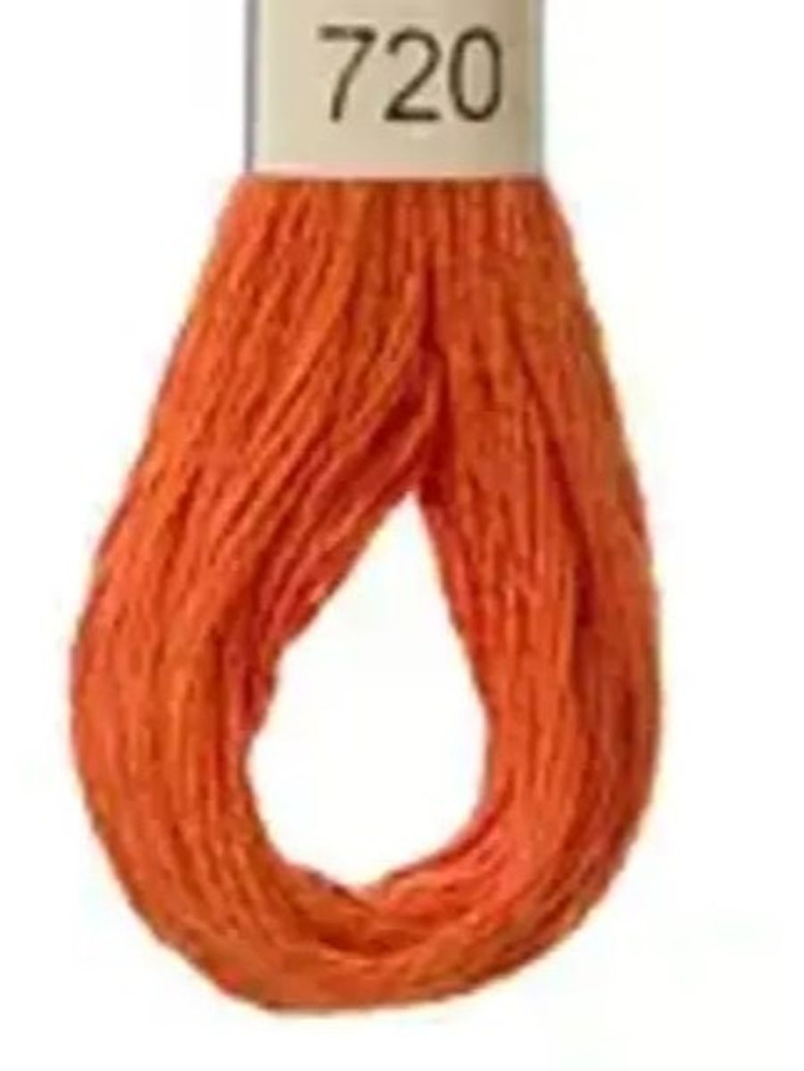 DMC Mouline No. 117 ensfarget brodergarn bomull