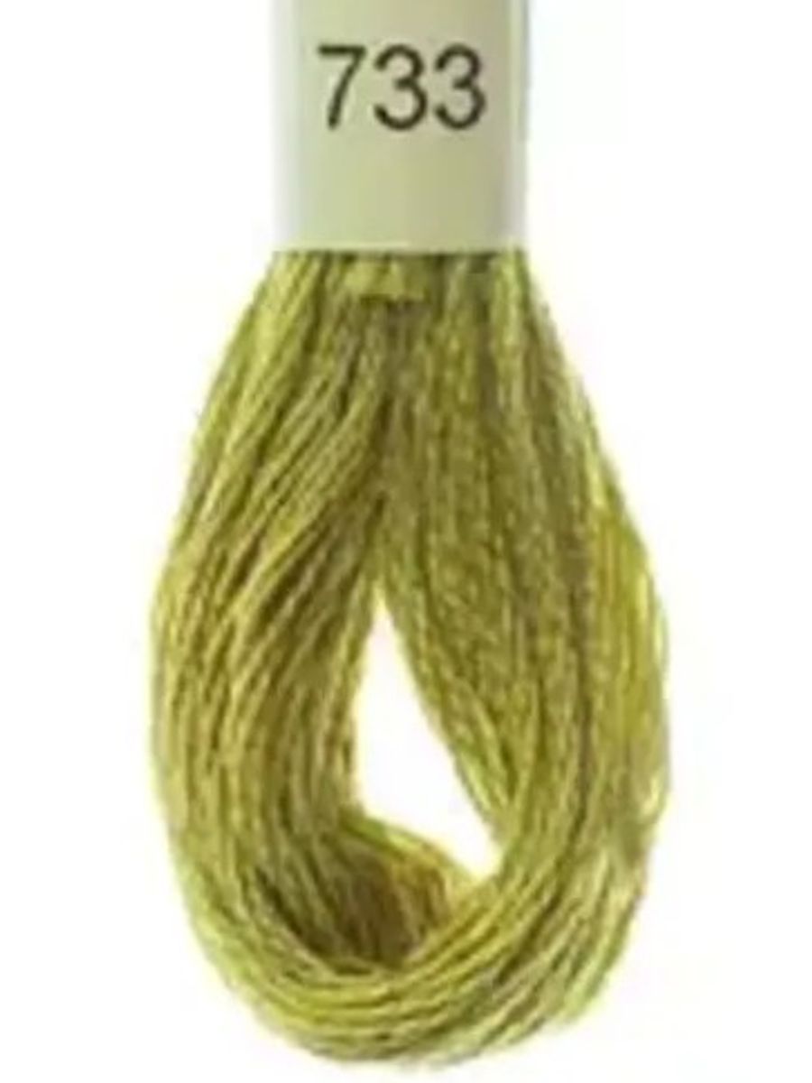 DMC Mouline No. 117 ensfarget brodergarn bomull