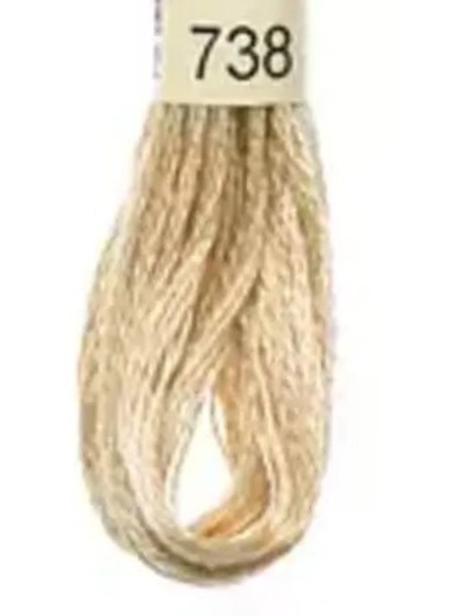 DMC Mouline No. 117 ensfarget brodergarn bomull