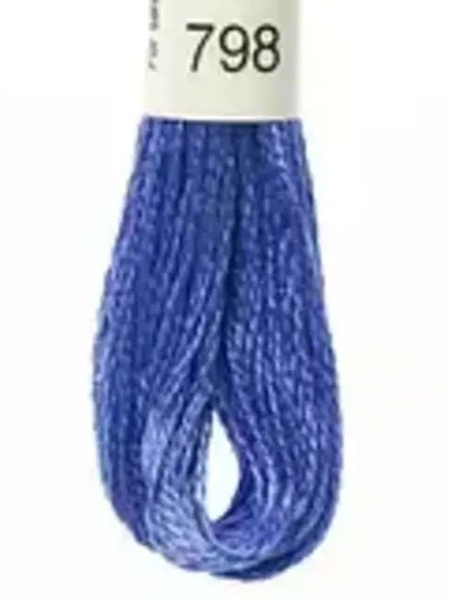 DMC Mouline No. 117 ensfarget brodergarn bomull
