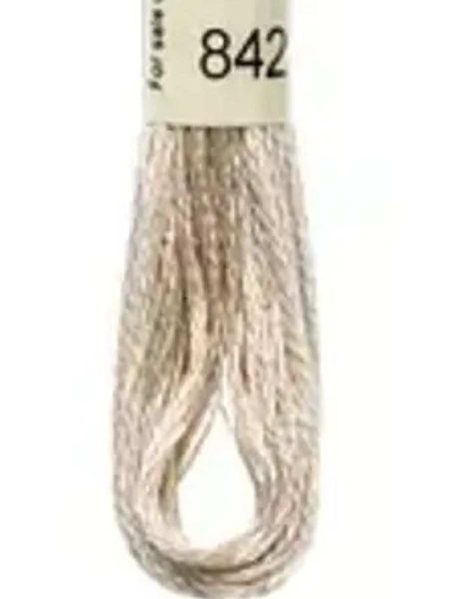 DMC Mouline No. 117 ensfarget brodergarn bomull