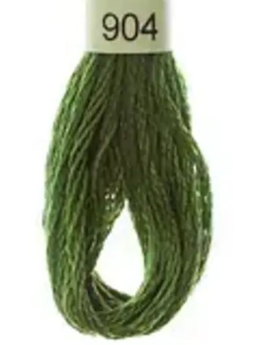 DMC Mouline No. 117 ensfarget brodergarn bomull