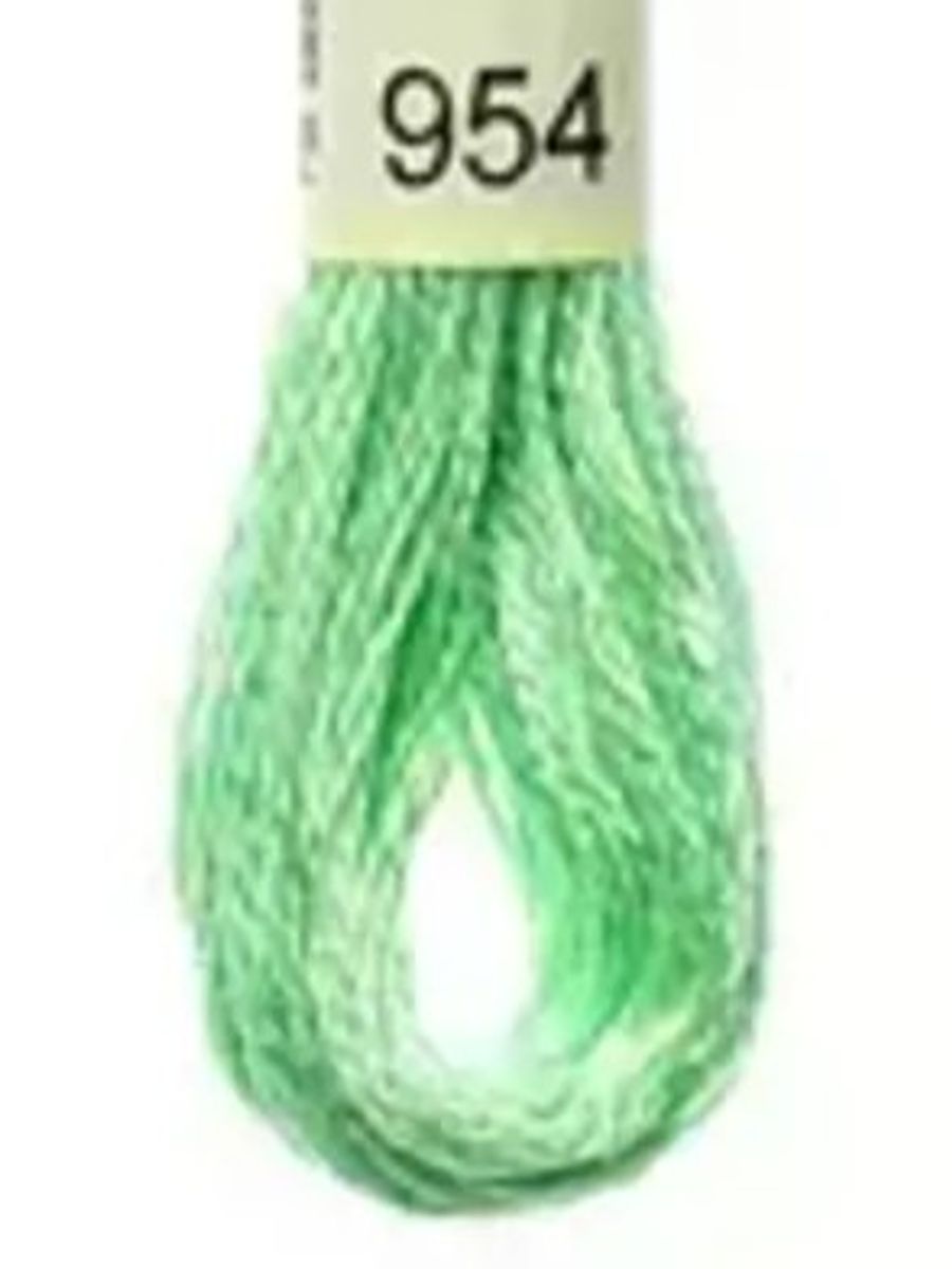DMC Mouline No. 117 ensfarget brodergarn bomull