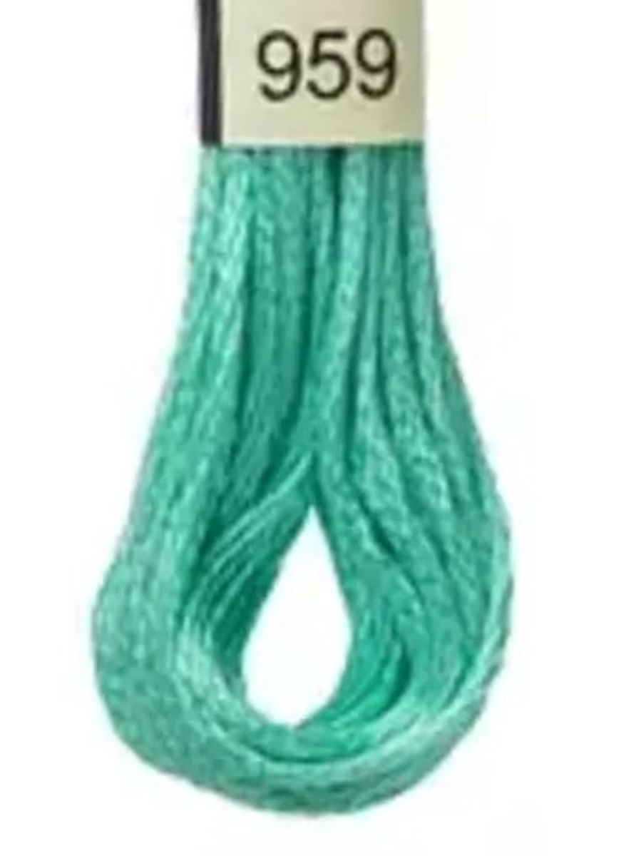DMC Mouline No. 117 ensfarget brodergarn bomull