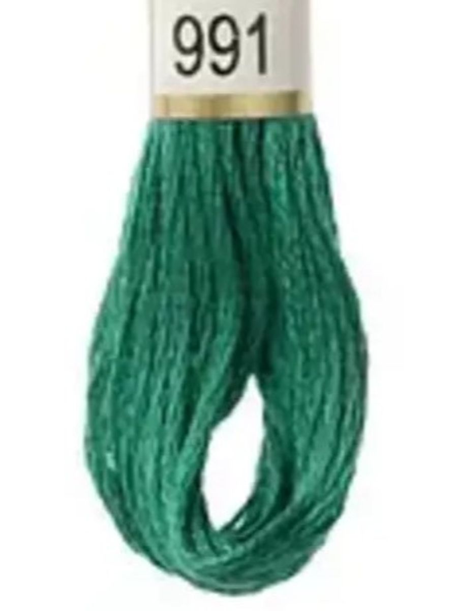DMC Mouline No. 117 ensfarget brodergarn bomull