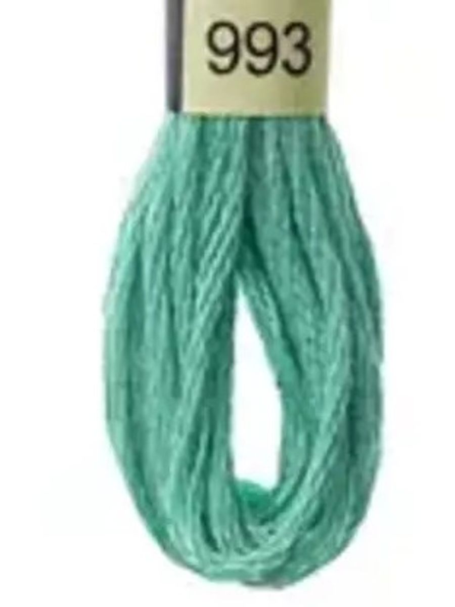 DMC Mouline No. 117 ensfarget brodergarn bomull