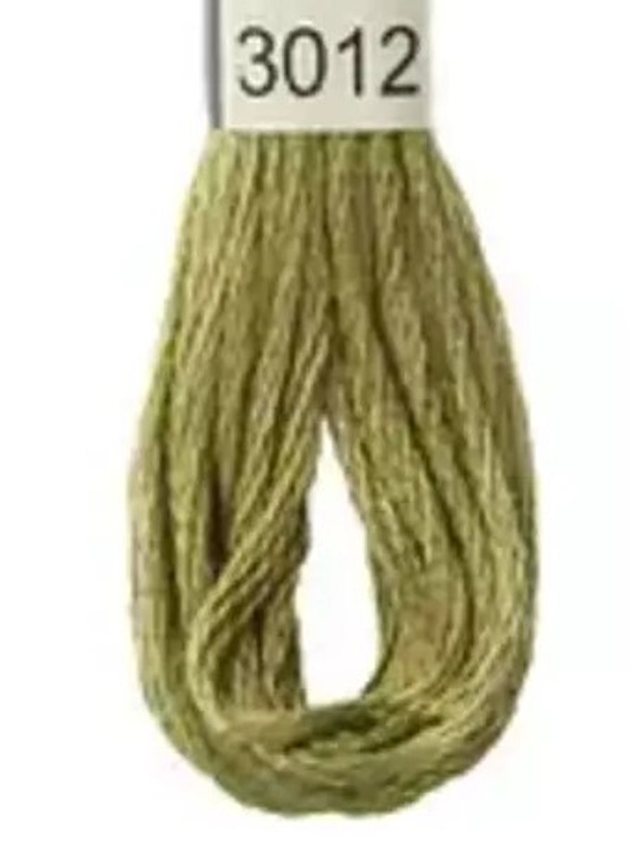 DMC Mouline No. 117 ensfarget brodergarn bomull