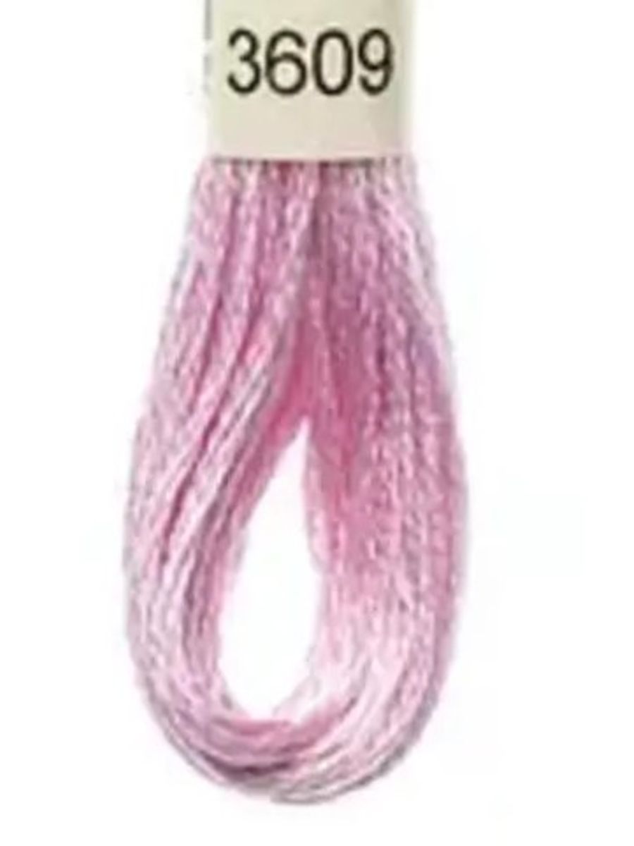 DMC Mouline No. 117 ensfarget brodergarn bomull