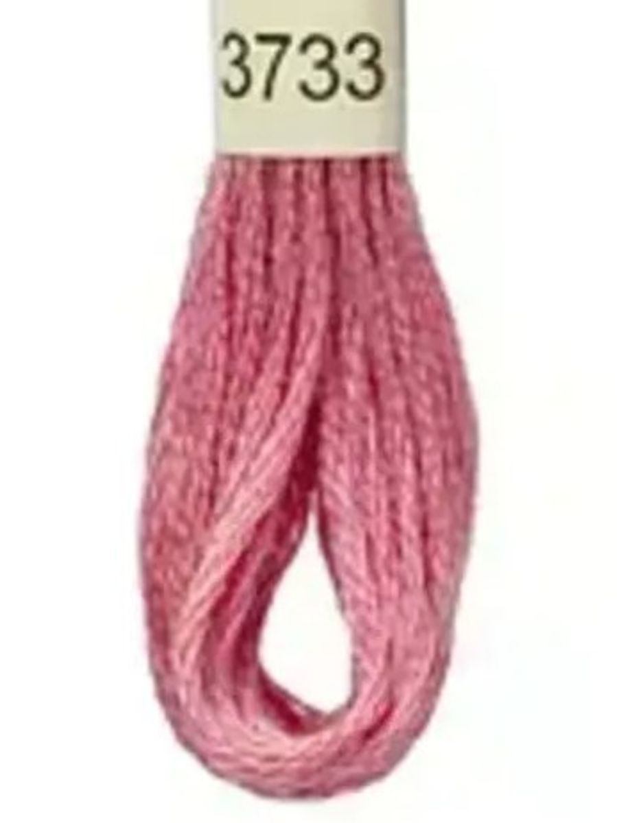 DMC Mouline No. 117 ensfarget brodergarn bomull
