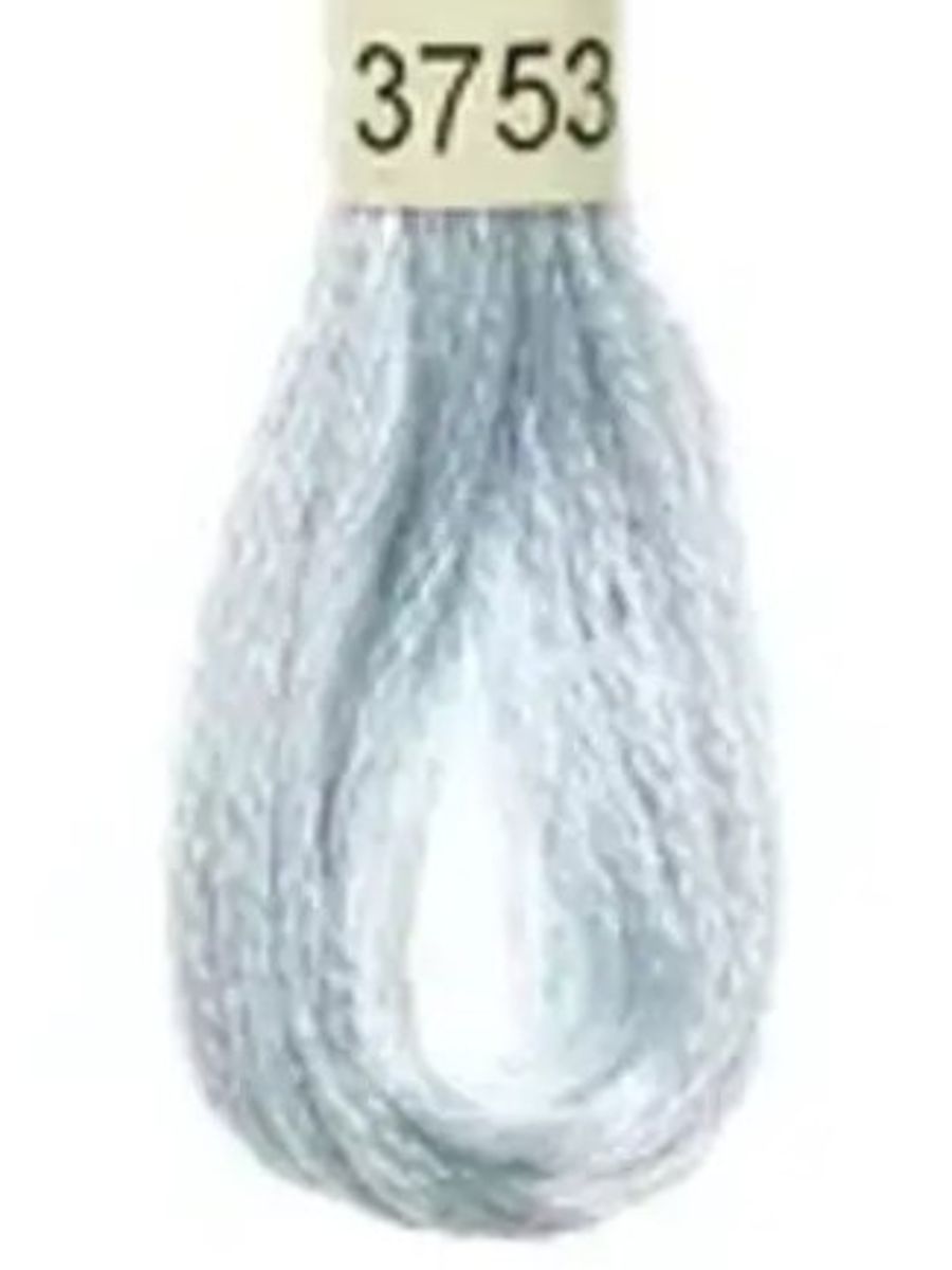 DMC Mouline No. 117 ensfarget brodergarn bomull
