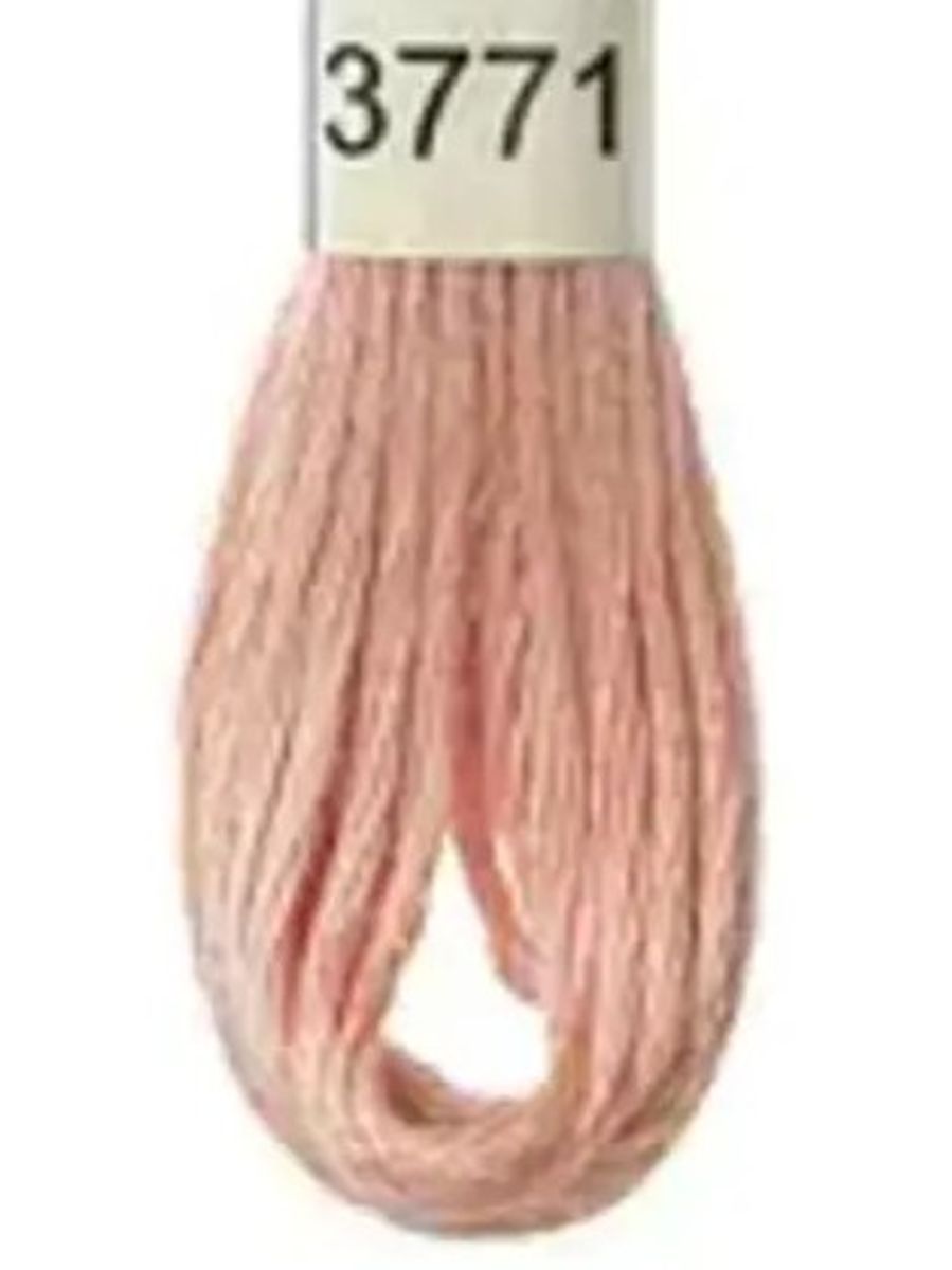 DMC Mouline No. 117 ensfarget brodergarn bomull