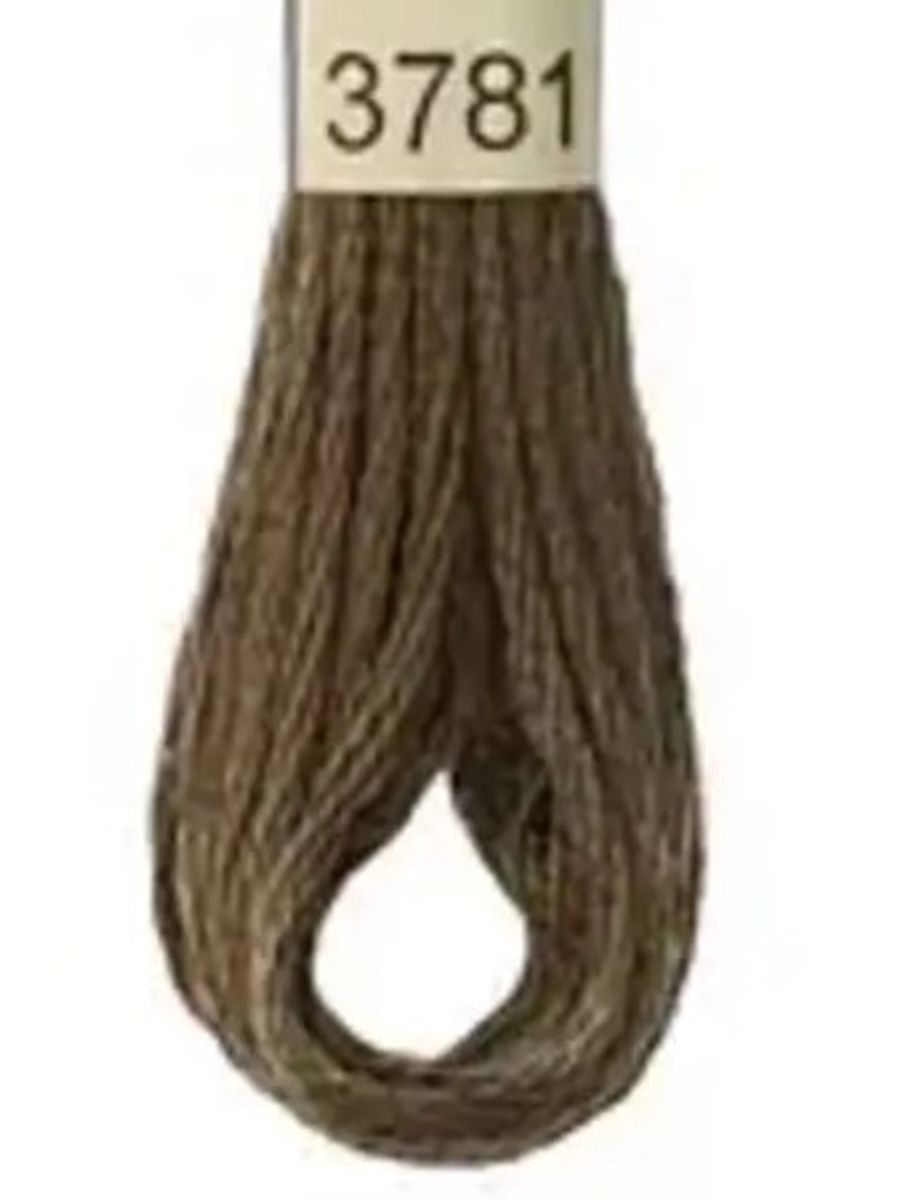 DMC Mouline No. 117 ensfarget brodergarn bomull