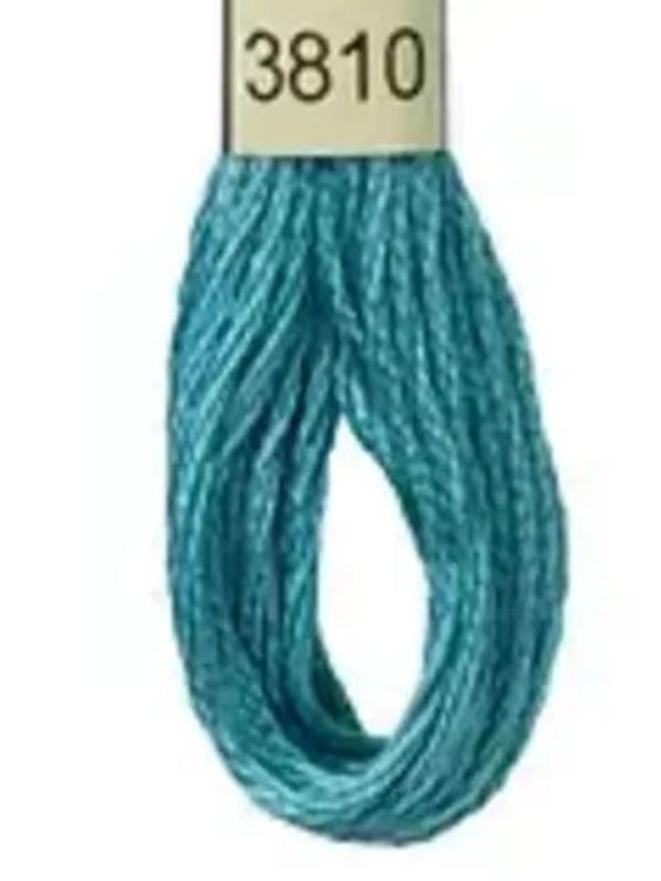DMC Mouline No. 117 ensfarget brodergarn bomull