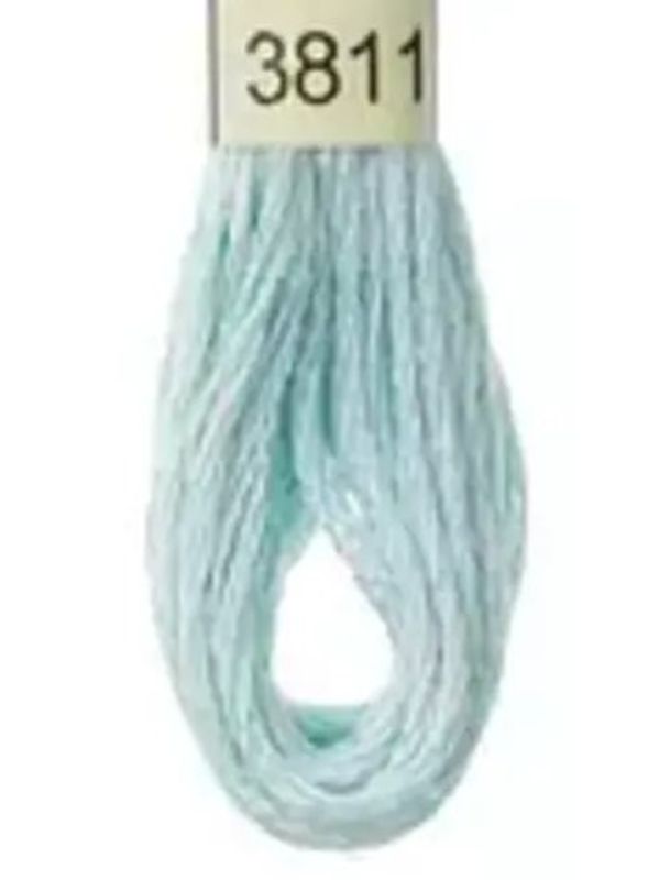 DMC Mouline No. 117 ensfarget brodergarn bomull