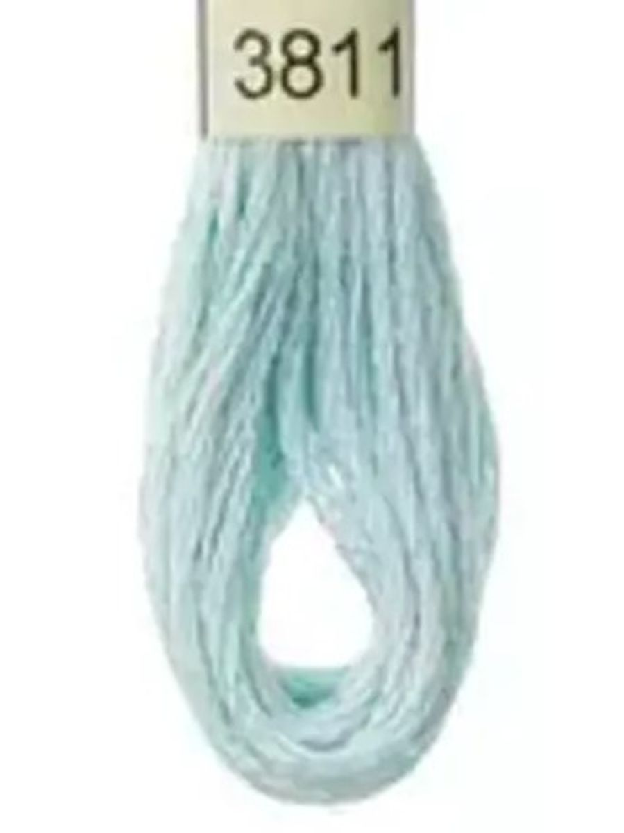 DMC Mouline No. 117 ensfarget brodergarn bomull