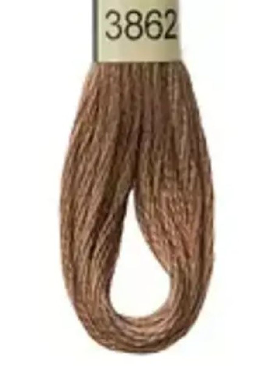 DMC Mouline No. 117 ensfarget brodergarn bomull