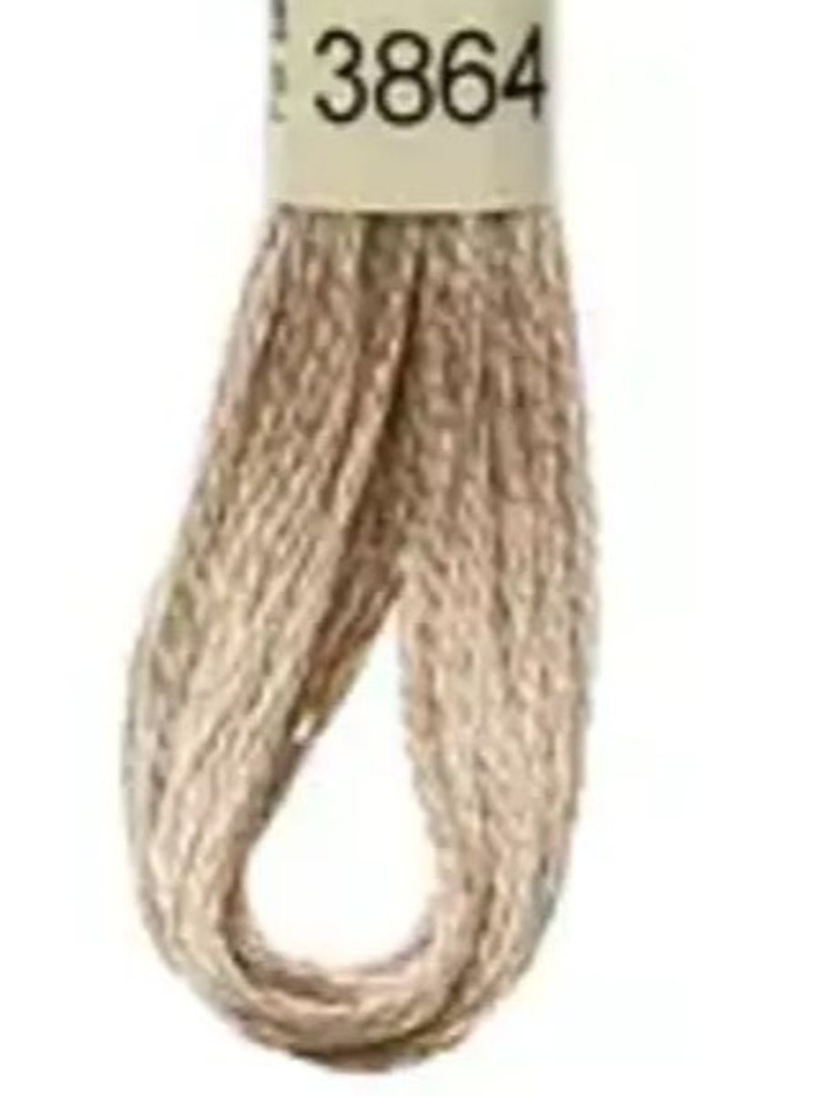 DMC Mouline No. 117 ensfarget brodergarn bomull