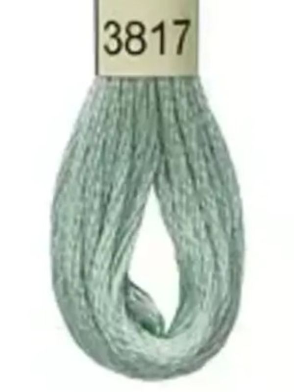 DMC Mouline No. 117 ensfarget brodergarn bomull