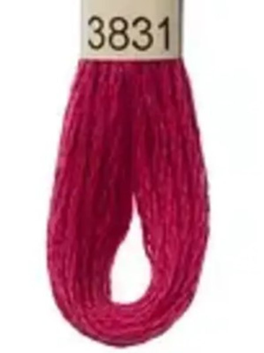 DMC Mouline No. 117 ensfarget brodergarn bomull
