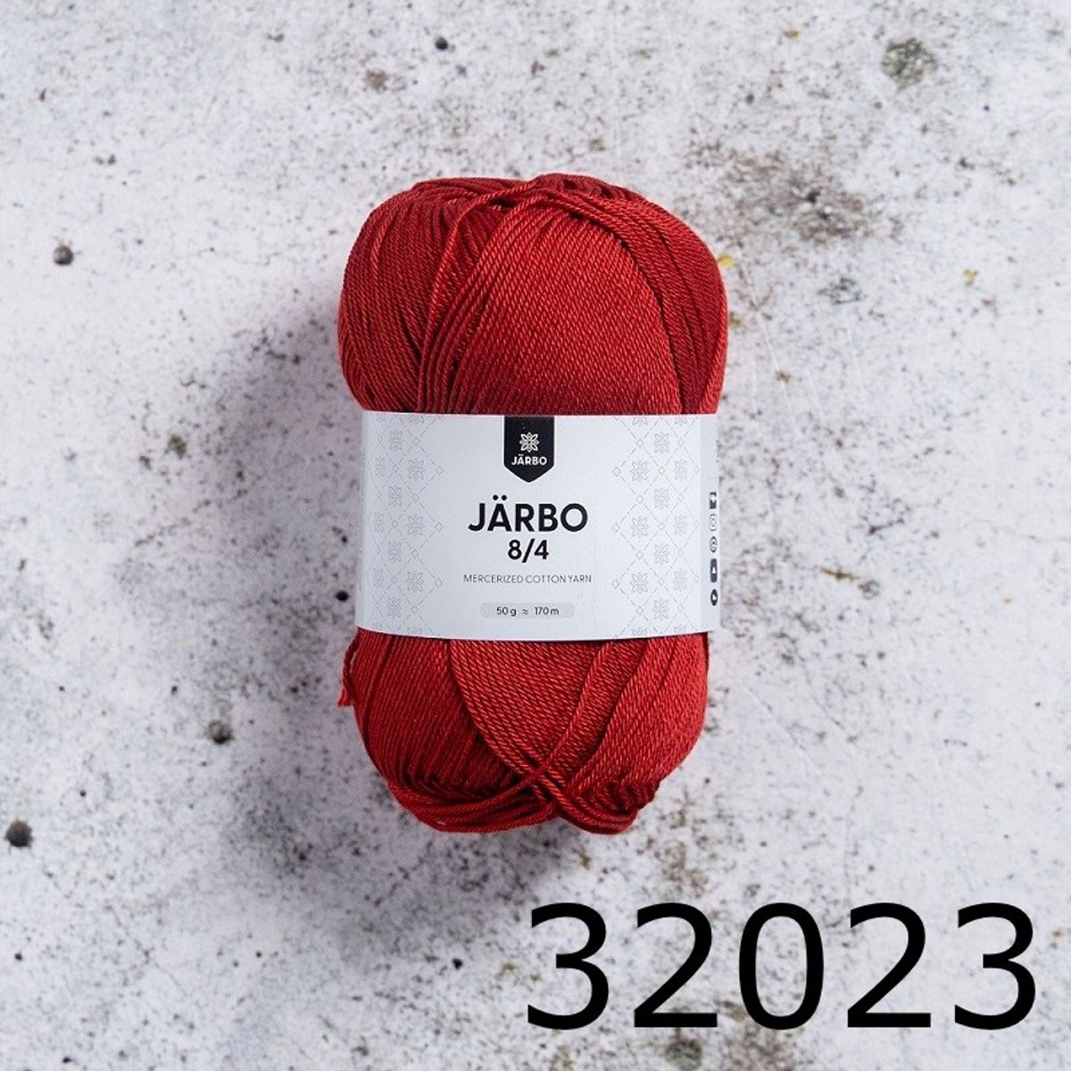 Järbo 8/4 bomullsgarn 50 gram - flere farger