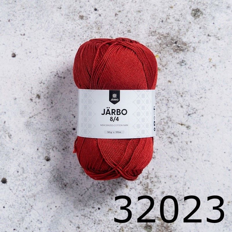 Järbo 8/4 bomullsgarn 50 gram - flere farger