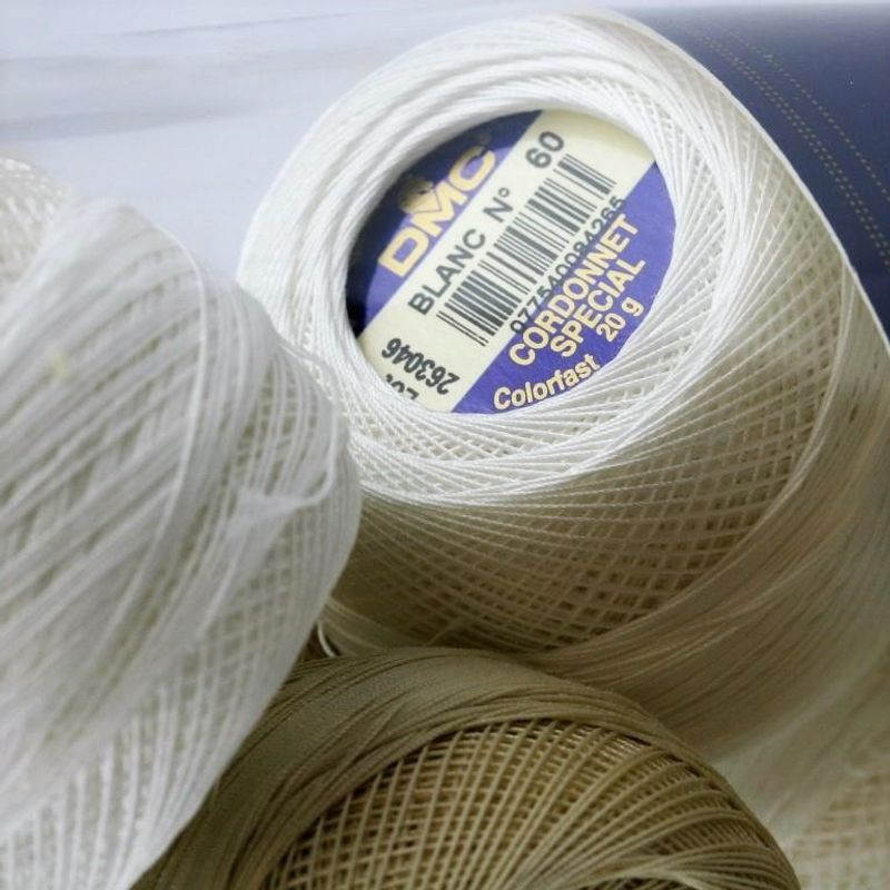 Hekle-/brodergarn Nr.  80 DMC Cordonnet Special - flere far