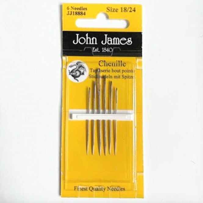 Hovedbilde Broderinål med spiss Nr. 18-24 John James